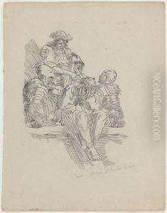 Kopie naar Salvator Rosa