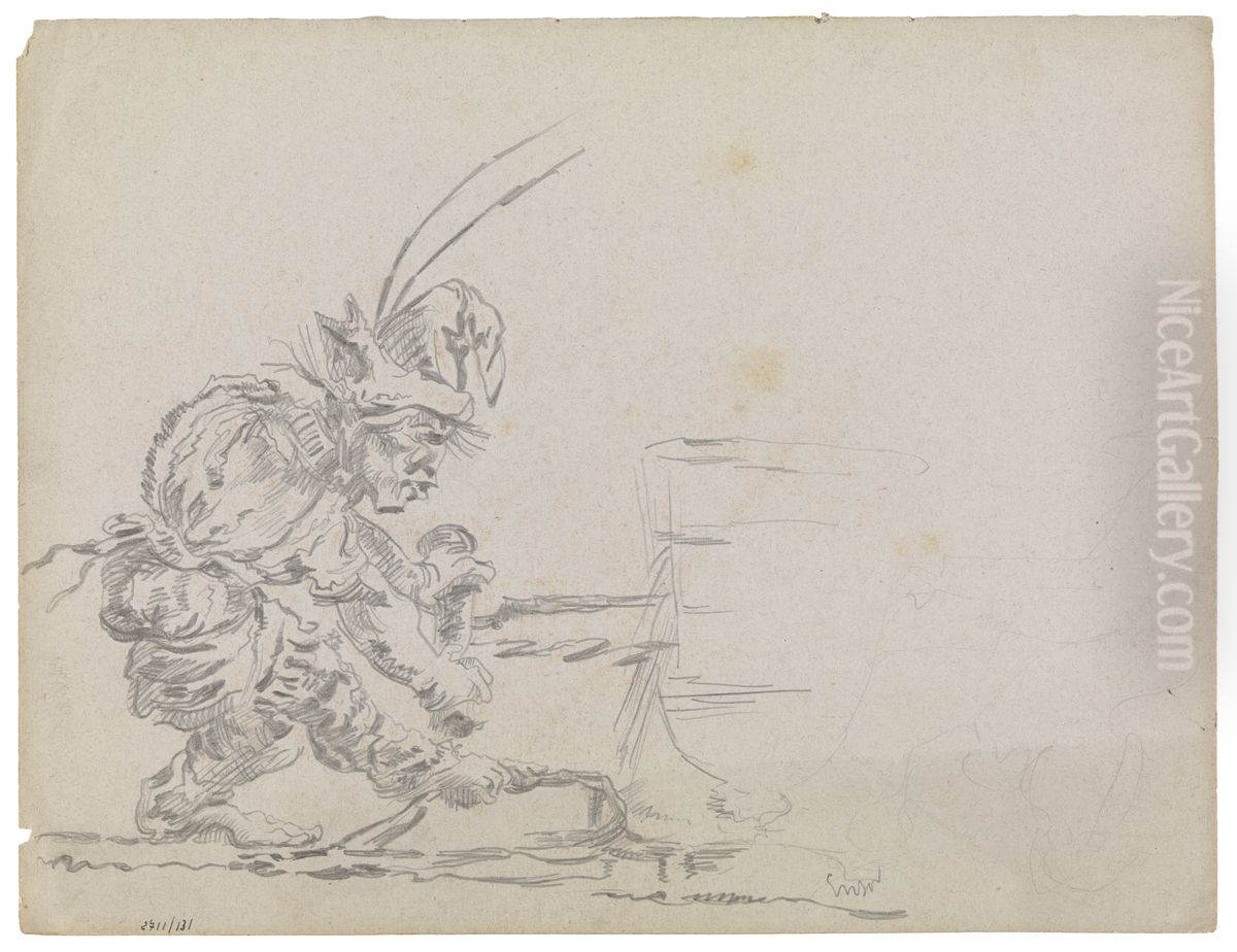 The fool Oil Painting by James Ensor