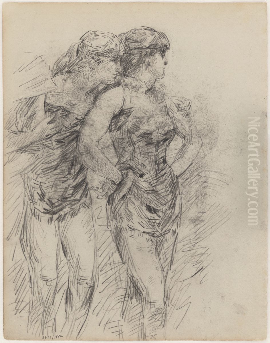 Bal masque a la Monnaie Oil Painting by James Ensor