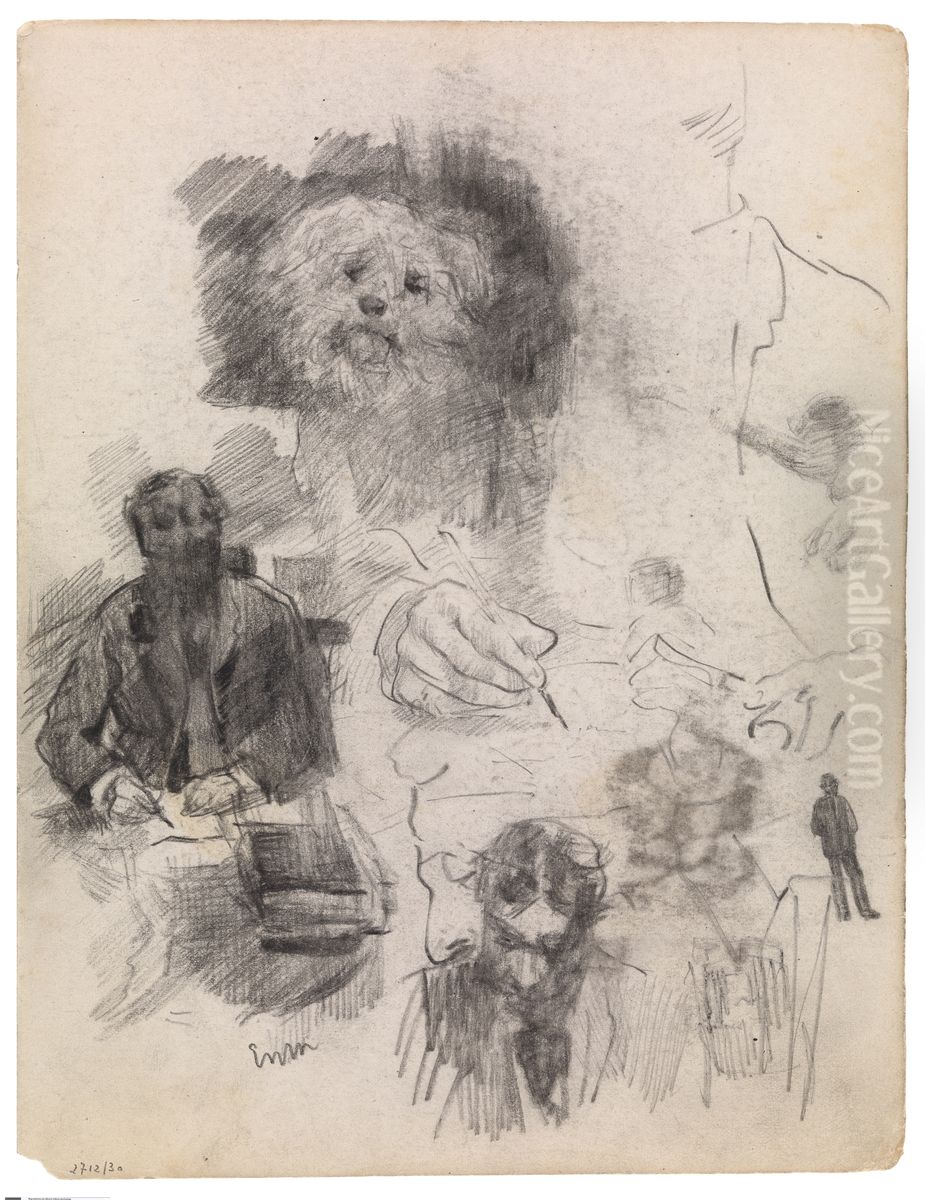 Theo Hannon Oil Painting by James Ensor