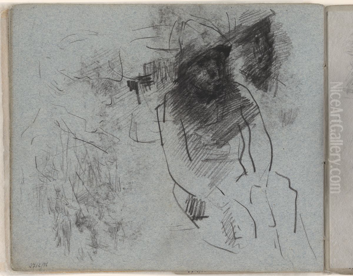 Mitche Oil Painting by James Ensor