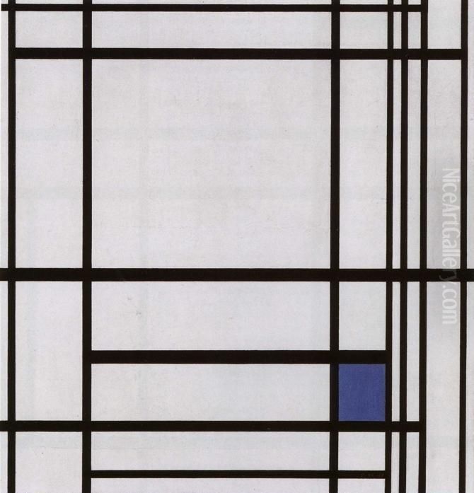III Oil Painting by Piet Mondrian