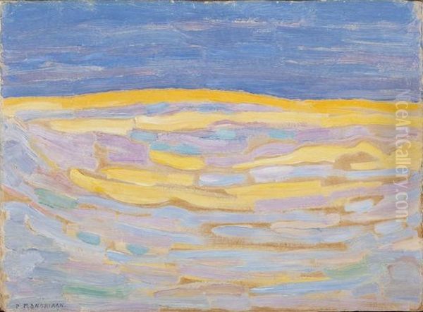 Duin I Oil Painting by Piet Mondrian