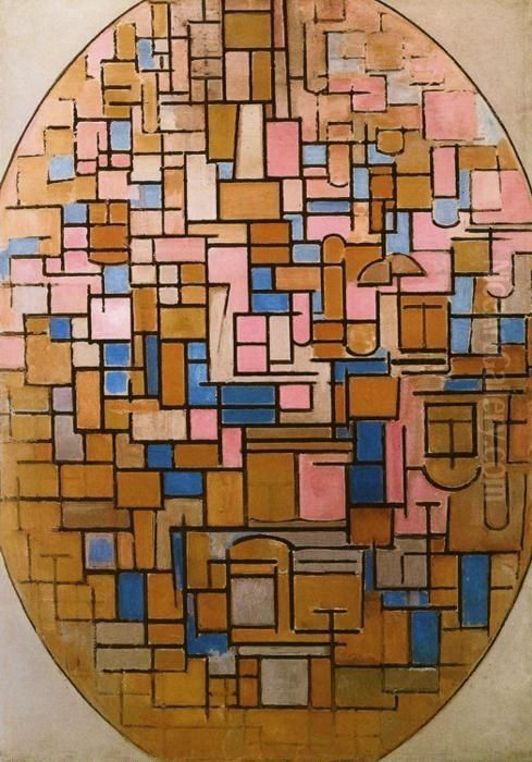 Tableau III Oil Painting by Piet Mondrian