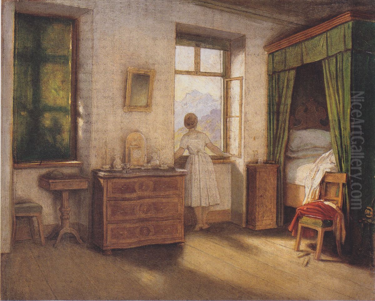 Morning-hour Oil Painting by Moritz von Schwind