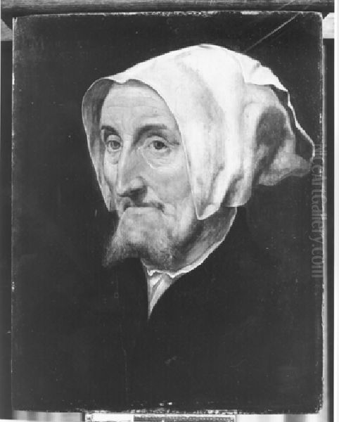 Portrait of Margret Halseber Oil Painting by Willem Adriaensz Key