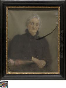 Portret van mevrouw Lucien Wolles