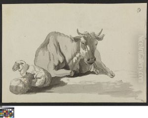 Twee schapen en een rund