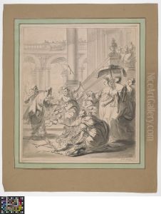 Achilles en de dochters van Lycomedes