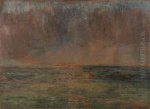 Large seascape - Sunset