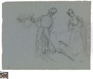 Female Haymakers (study)