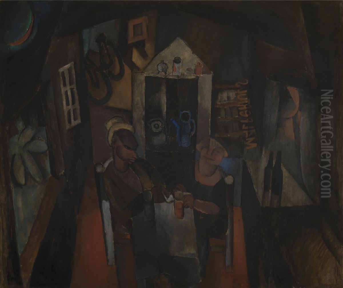 Maleperduys Oil Painting by Frits Van Den Berghe