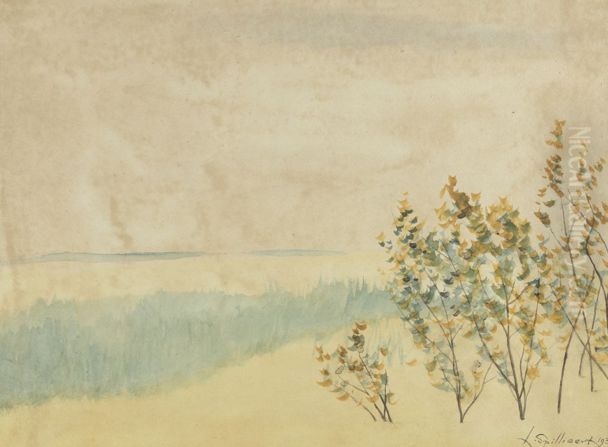 Landschap Oil Painting by Leon Spilliaert