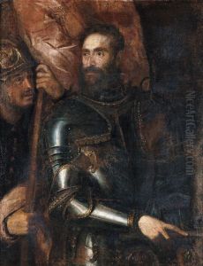 Portrait ofPier Luigi Farnesein Armour
