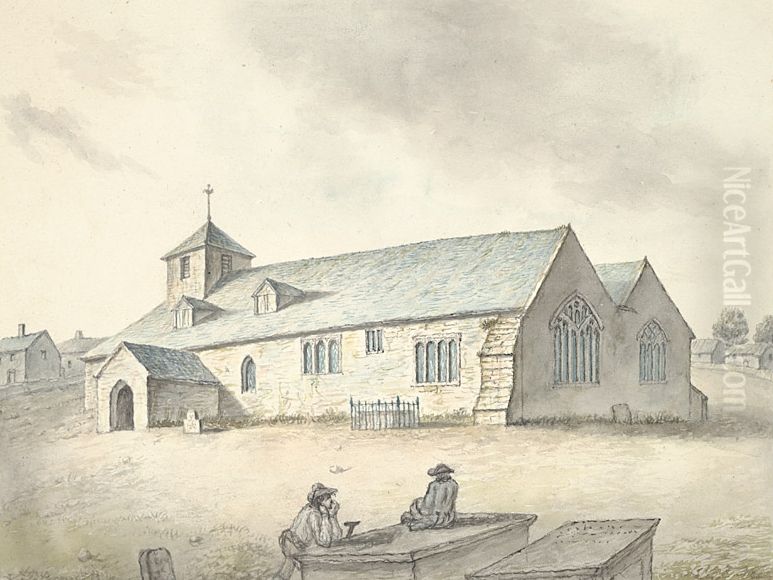 Berrew Oil Painting by John Ingleby