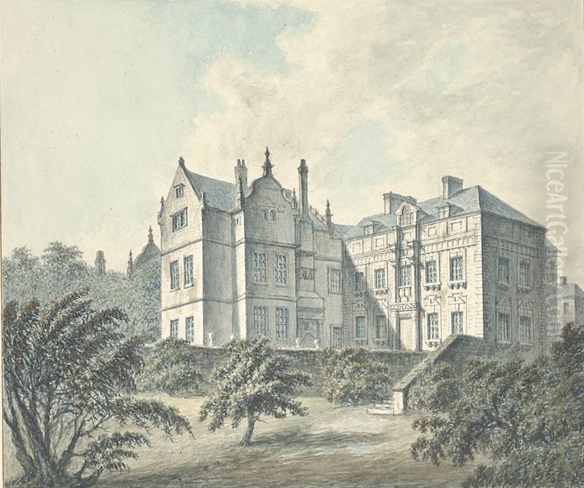 Brumbo House Oil Painting by John Ingleby