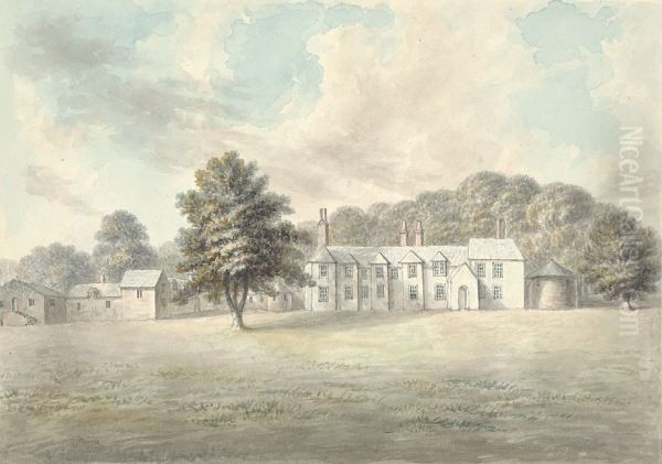 Ecclusham Below Oil Painting by John Ingleby