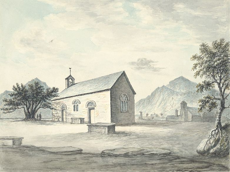 Llangynog Oil Painting by John Ingleby