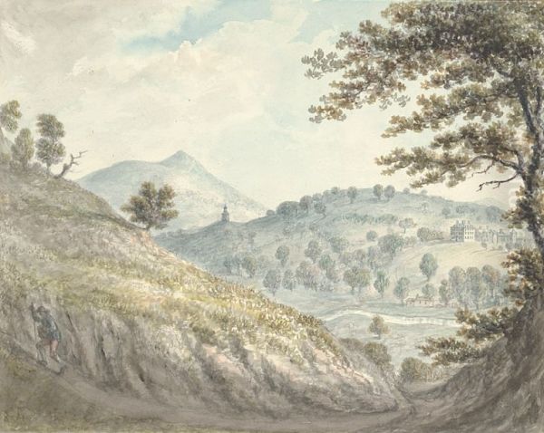 Llwyn Oil Painting by John Ingleby