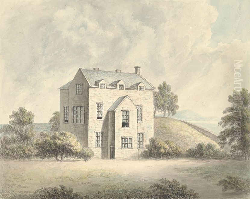 Old Kinmael Oil Painting by John Ingleby