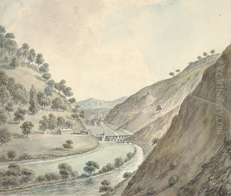 Pen-y-Fron Oil Painting by John Ingleby