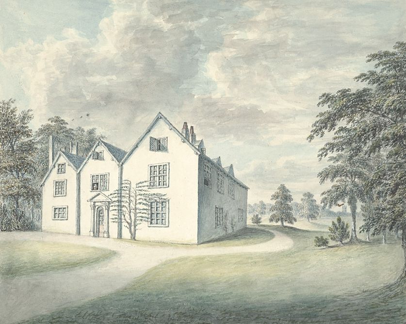 Plas Gronow Oil Painting by John Ingleby