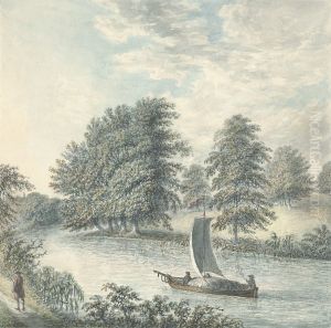 View in the footway between Eaton and Eccleston from the banks of the Dee