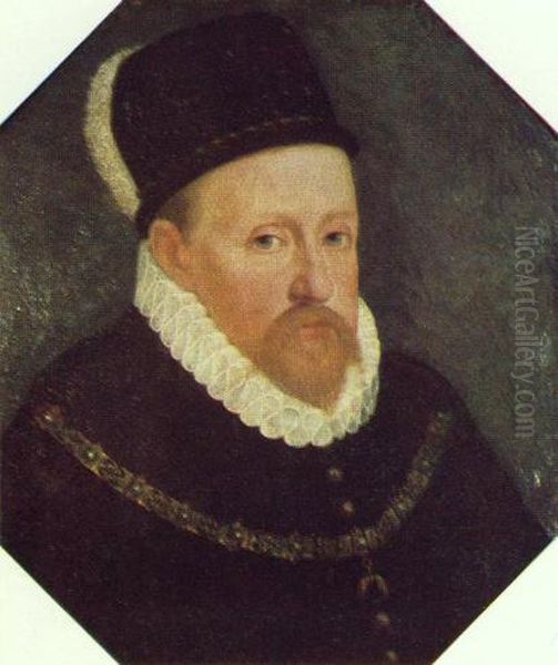 Portrait of Charles II of Styria. Oil Painting by Peter Danckerts de Rij