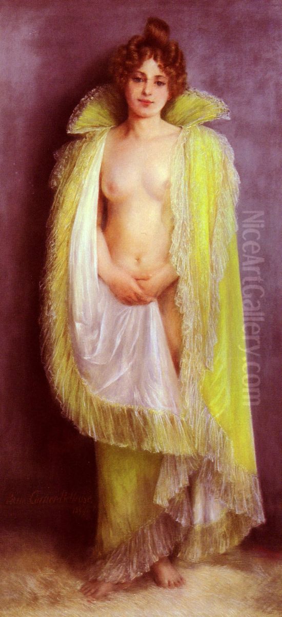 Femme en deshabille Oil Painting by Pierre Carrier-Belleuse