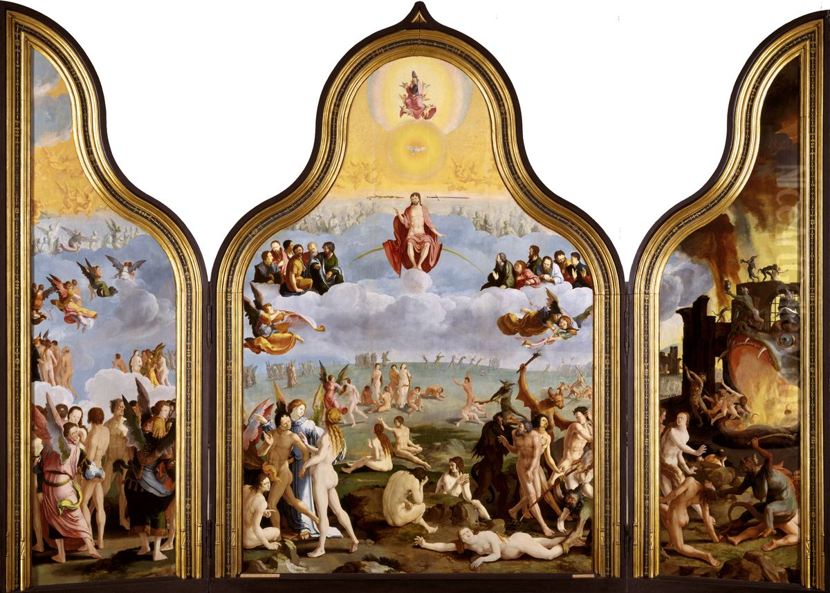 Saints Peter and Paul Oil Painting by Lucas Van Leyden
