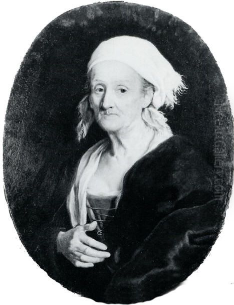 Portrait of an old woman. Oil Painting by Niccolo Cassana Portrait of an old woman. Oil Painting by Niccolo Cassana