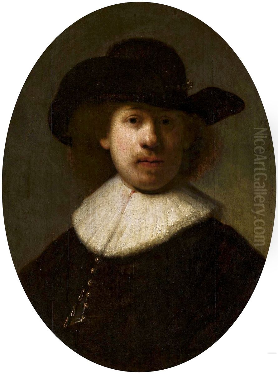 Portrait of Rembrandt. Oil Painting by Rembrandt
