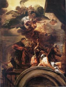 St. Francis before the Pope.