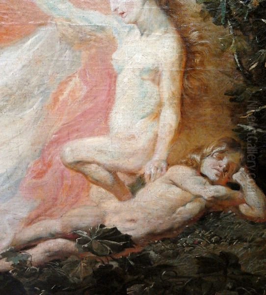 Creation of the World Oil Painting by Michael Willmann
