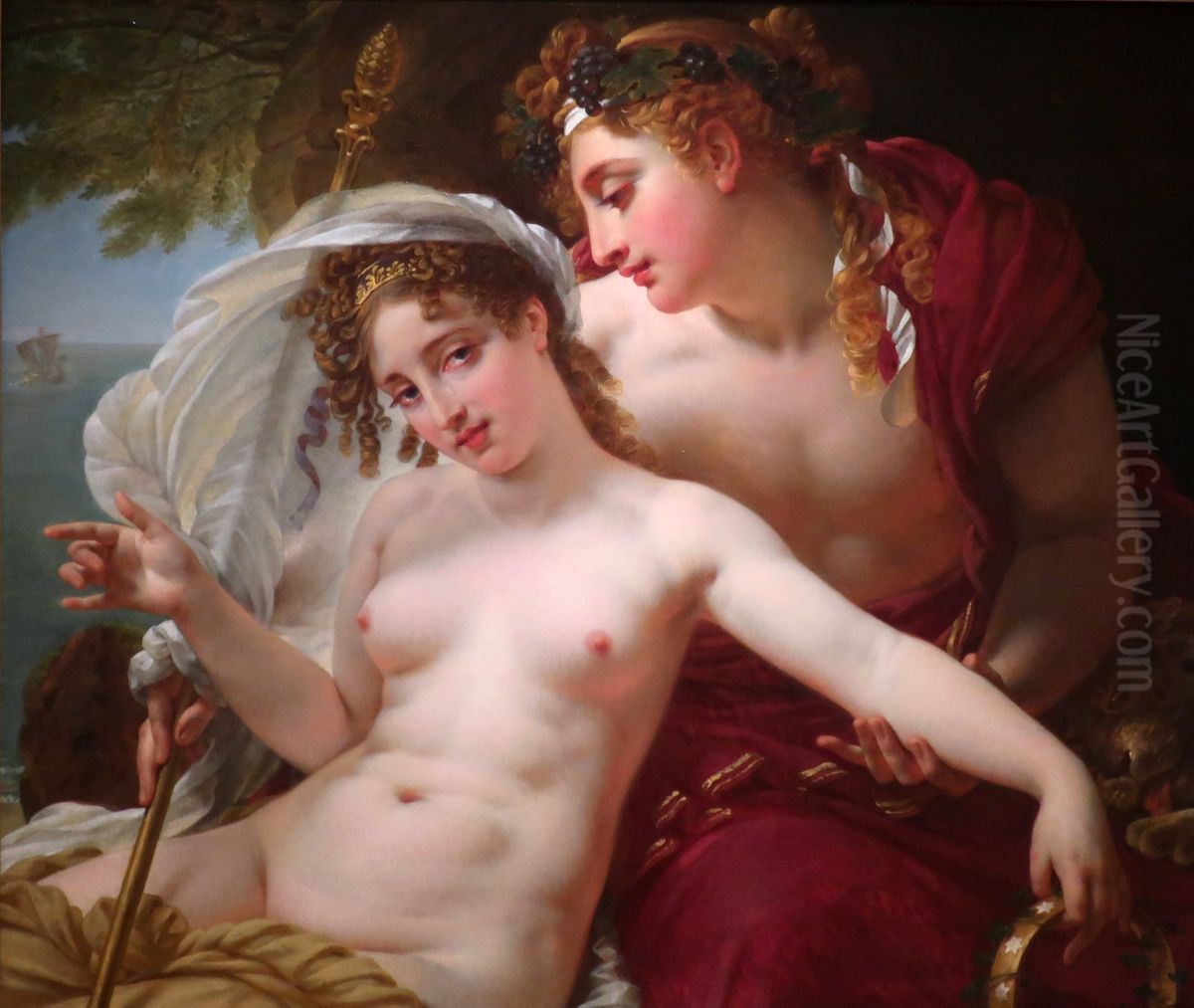 Bacchus and Ariadne Oil Painting by Antoine-Jean Gros