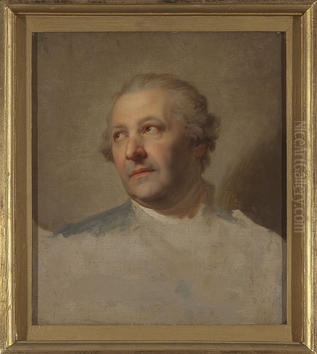 Portrait of Ismael Mengs. Oil Painting by Marcello Bacciarelli