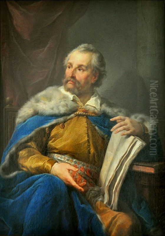 Portrait of Jan Zamoyski. Oil Painting by Marcello Bacciarelli