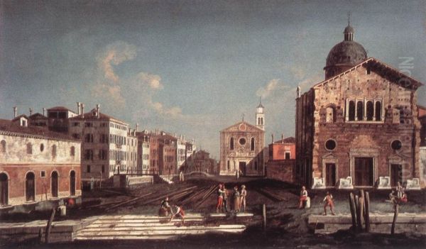 San Giuseppe di Castello Oil Painting by Francesco Albotto