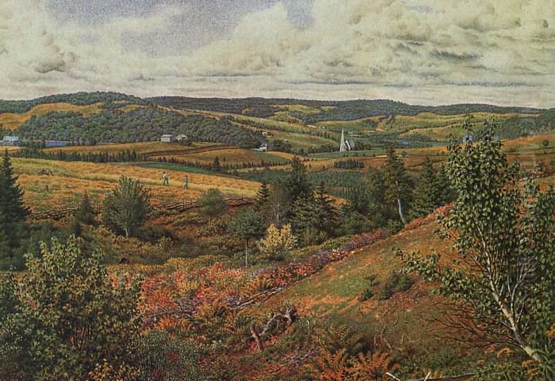 Long Pond, Foot of Red Hill Oil Painting by William Trost Richards