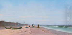 The beach at Long Branch