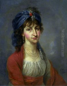 Portrait of Kazimiera Wilzyna nee Potocka.