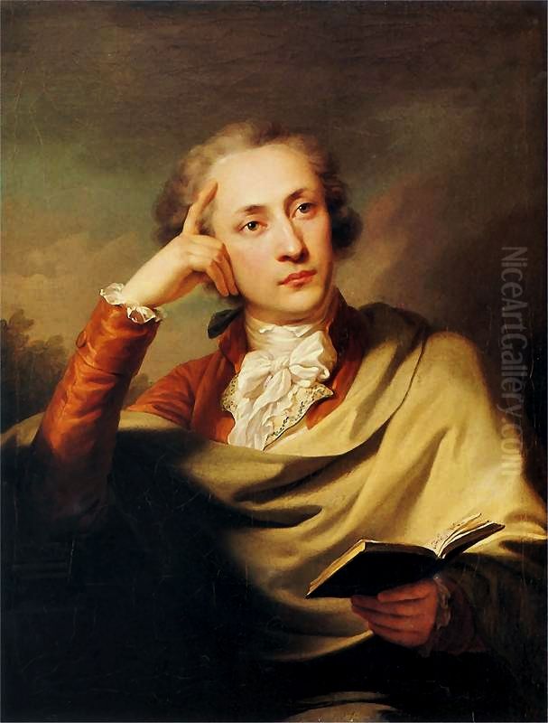 Portrait of Szczesny Jerzy Potocki. Oil Painting by Johann Baptist von Lampi the Elder