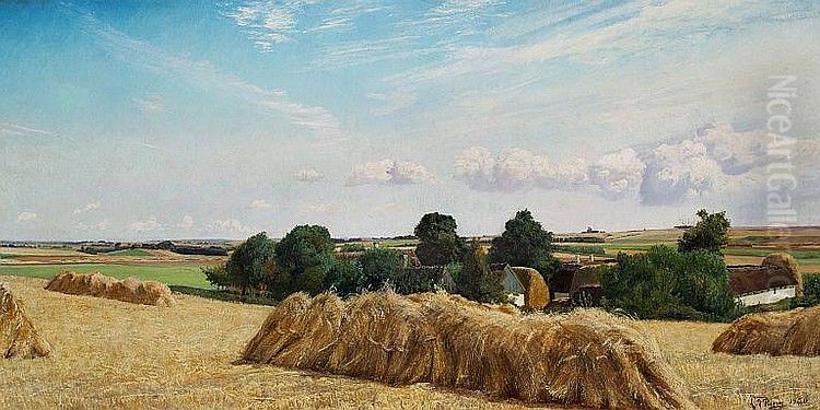 no default Oil Painting by Laurits Andersen Ring