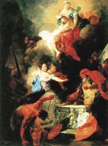 Sacrifice of Iphigenia.