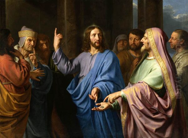 Le Denier de Cesar Oil Painting by Philippe de Champaigne