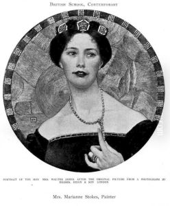 Portrait of Mrs. Walter James