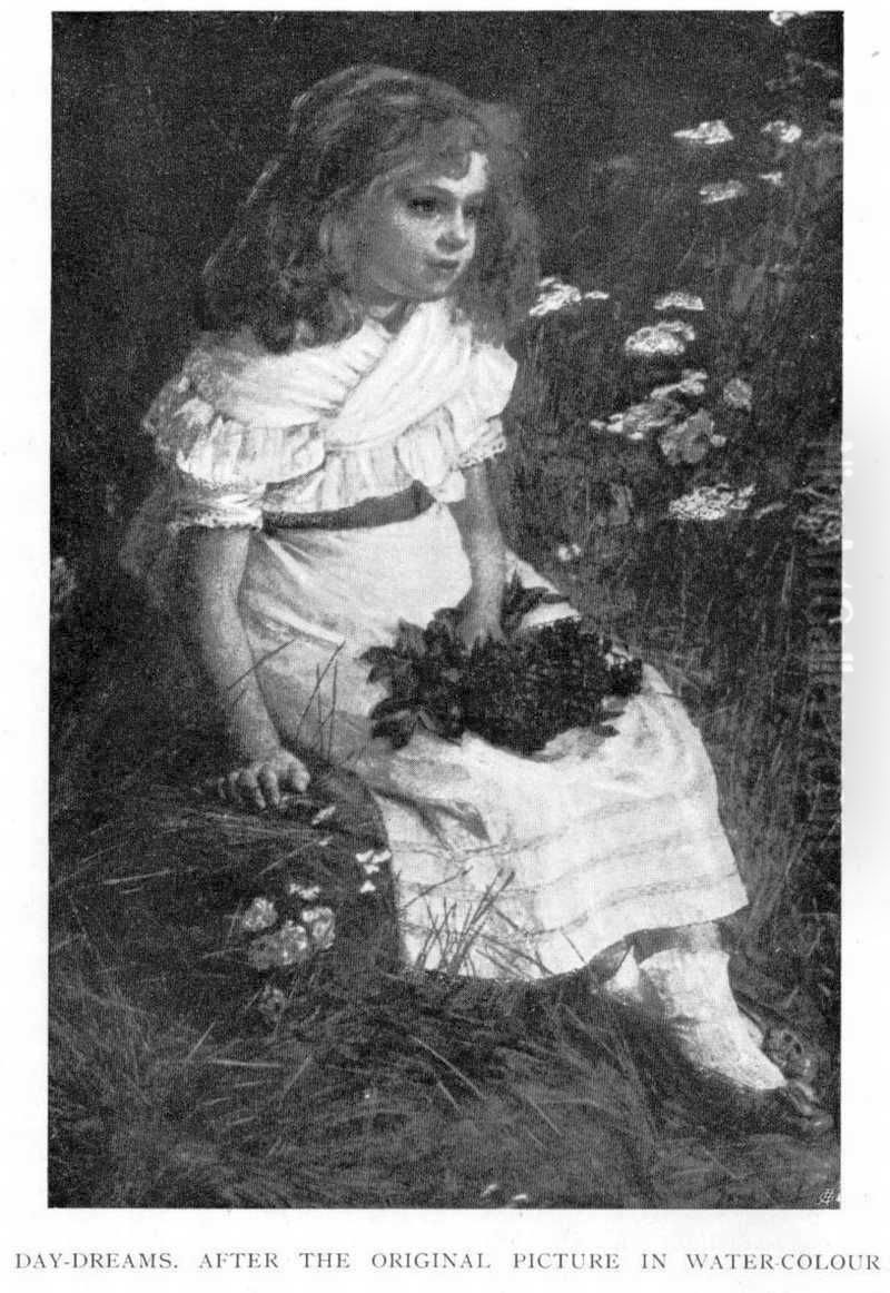 Daydreams Oil Painting by Jane Mary Dealy Daydreams Oil Painting by Jane Mary Dealy