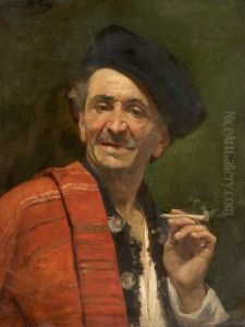 A Man Smoking