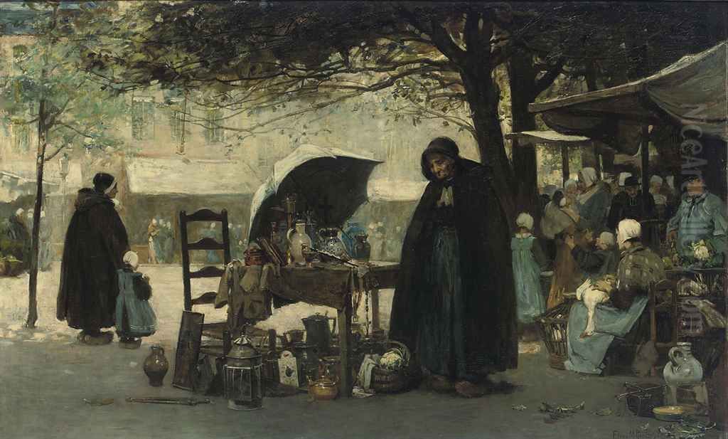 Faith Oil Painting by Flora MacDonald Reid