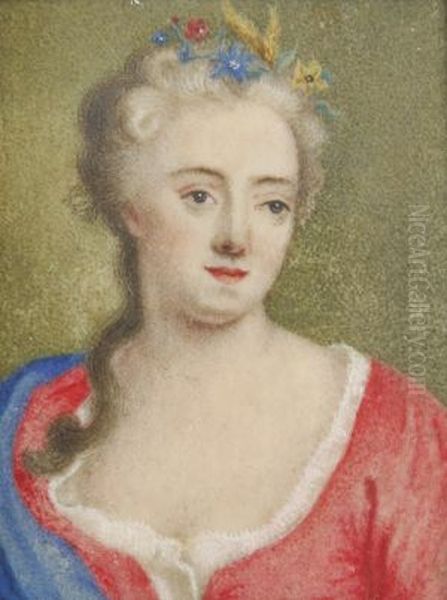Self-portrait Oil Painting by Maria Machteld van Sypesteyn